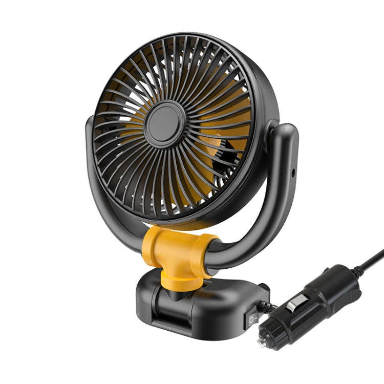 SUITU Car Foldable Cooling Fan Automobile Summer Temperature Reduction Fan, Model: Single 12V Cig...