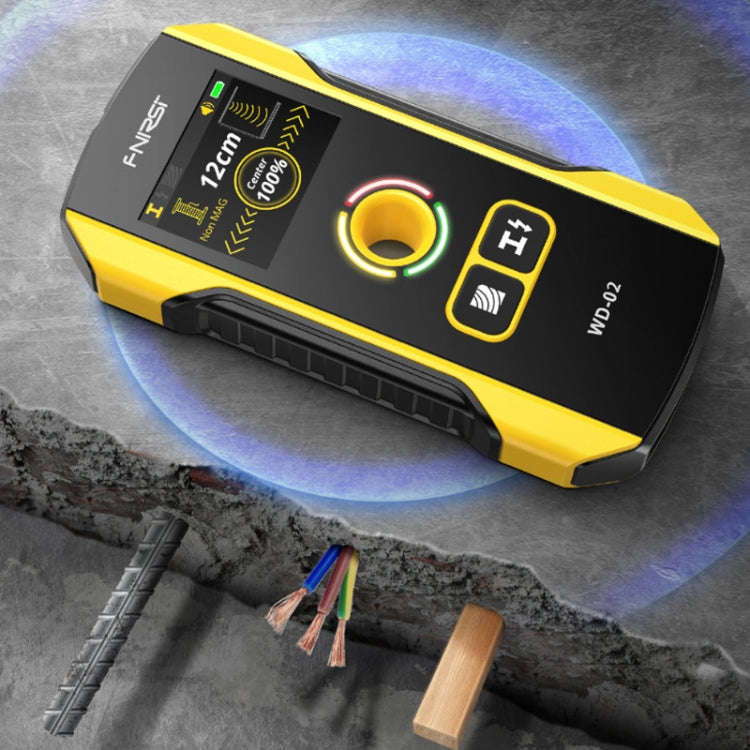 FNIRSI Multifunctional Wall Wire And Metal Rebar Detector(WD-02)