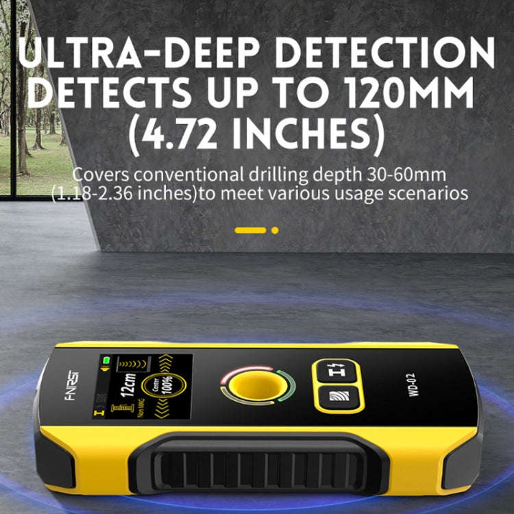 FNIRSI Multifunctional Wall Wire And Metal Rebar Detector(WD-02)