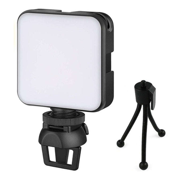 W64 64LEDs Video Conferencing Mobile Laptop Live Fill Light Photography Pocket Lamp, Spec: Clip+T...