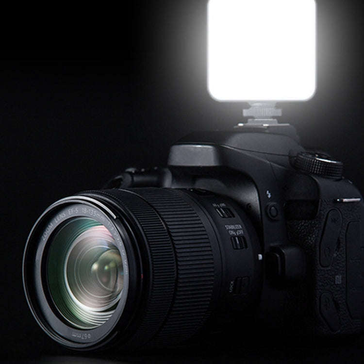 W64 64LEDs Video Conferencing Mobile Laptop Live Fill Light Photography Pocket Lamp, Spec: Clip+T...