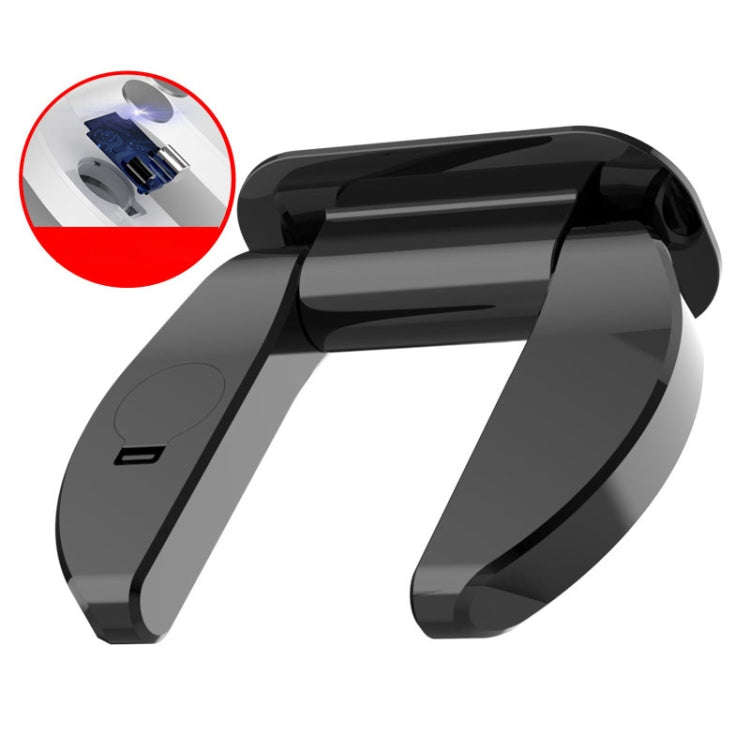 Living Alone Anti Burglary Door Stopper No Hole Child Safety Lock With Alarm(Black)