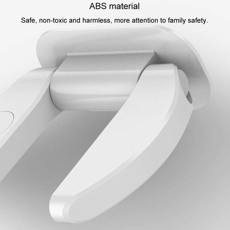 Living Alone Anti Burglary Door Stopper No Hole Child Safety Lock With Alarm(White)