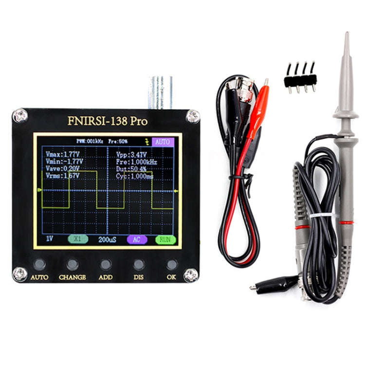 FNIRSI Handheld Small Teaching Maintenance Digital Oscilloscope, Specification: Upgrade Without B...