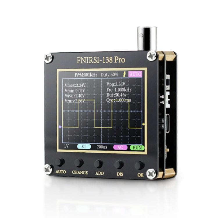 FNIRSI Handheld Small Teaching Maintenance Digital Oscilloscope, Specification: Standard Without ...