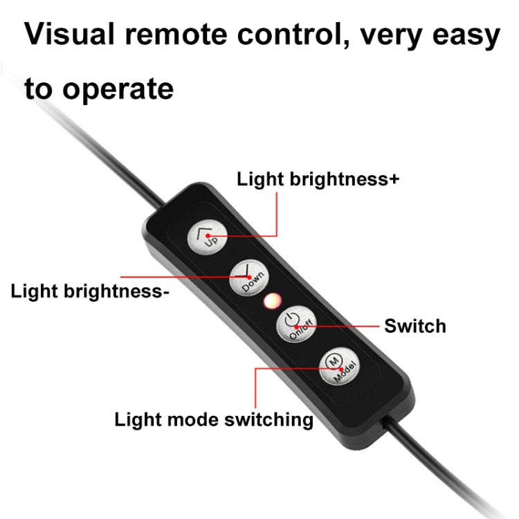 YRing48 4-Inch 48LEDs Laptop Camera Video Conference Live Beauty Ring Fill Light, Spec: Clip with...