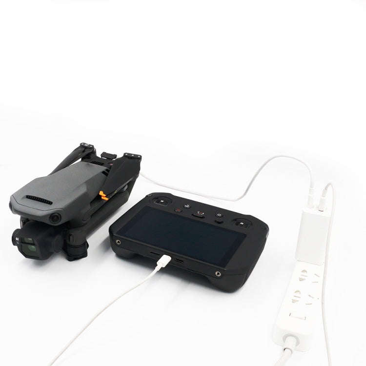 For DJI Mavic Series LKTOP 65W GaN Charger AC Adapter with USB-C and USB-A Port US Plug