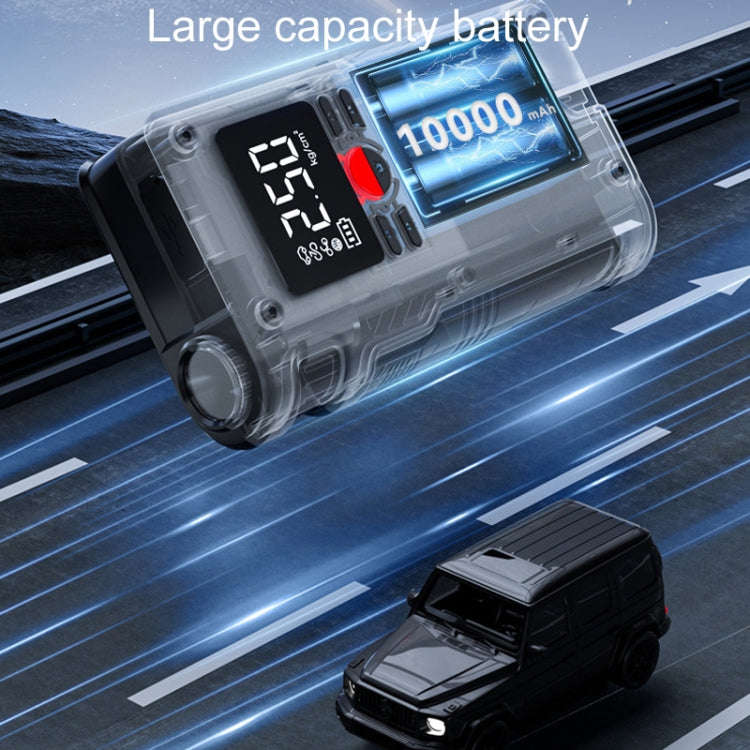SUITU ST-9631 8pcs /Set Portable Outdoor Car Battery Emergency Start Power Car Inflatable Pump, S...