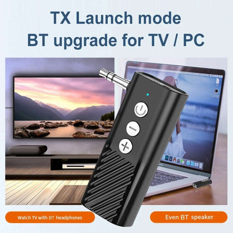 Bluetooth 5.3 Car TF Playback AUX Receiver Transmitter