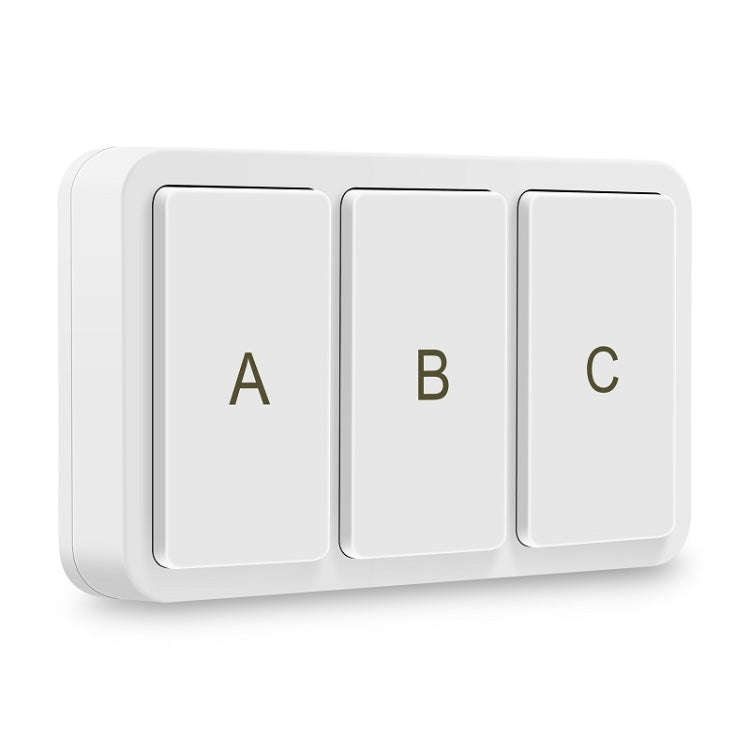 Zigbee Tuya Smart 3-key Situational Wireless Smart Switch(3 Road)
