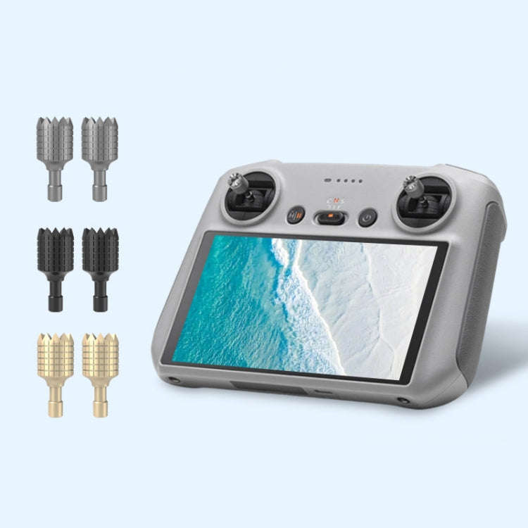 For DJI RC / RC 2 Remote Control LKTOP Joystick Thumb Rocker(Gray)