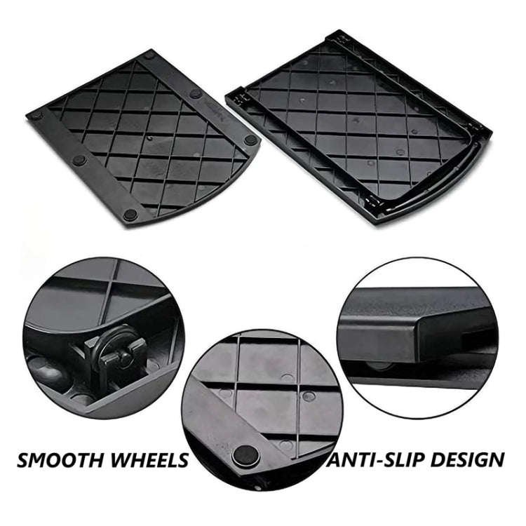 Sliding Small Countertop Appliance Tray for Coffee Makers, Blenders, Mixers