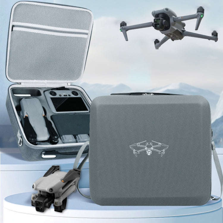 For DJI MAVIC AIR 3 LKTOP Carrying Case Waterproof Shoulder Bag Handbag, Spec: PU Material