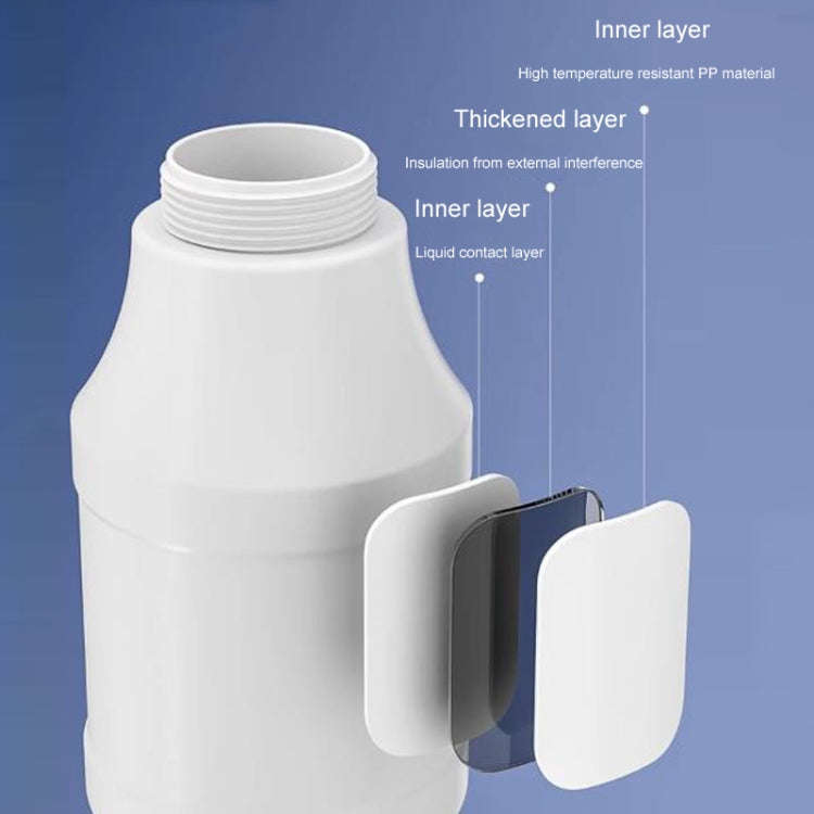 SUITU ST-6322 1.5L Car Washing Electrical Foam Sprayer Rechargeable Automobile Foam Pot(White)