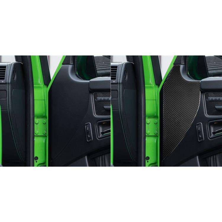 For Mercedes-Benz G-Class W463 2pcs /Set Door Slot Decorative Sticker(Black)