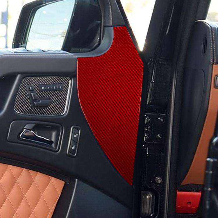 For Mercedes-Benz G-Class W463 2pcs /Set Door Slot Decorative Sticker(Black)