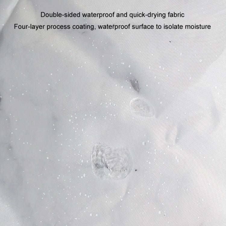 220x200cm Thickened Waterproof Moldproof Shower Curtain Simple Bathroom Hotel Curtain With Hooks(...