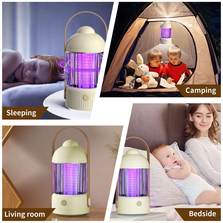 Electric Shock Type Home Night Light Mosquito Killer Outdoor Camping Lamp, Spec: Plug-in Model(Gr...