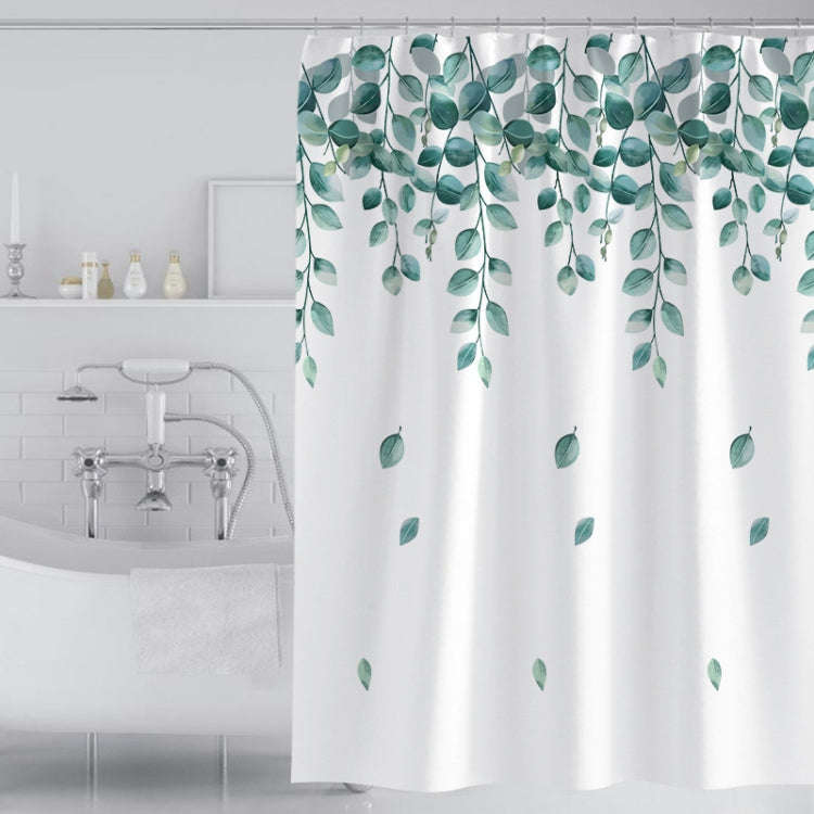 120x200cm Simple Fresh Style Home Shower Curtain Waterproof Thickened Bathroom Curtain Cloth With...