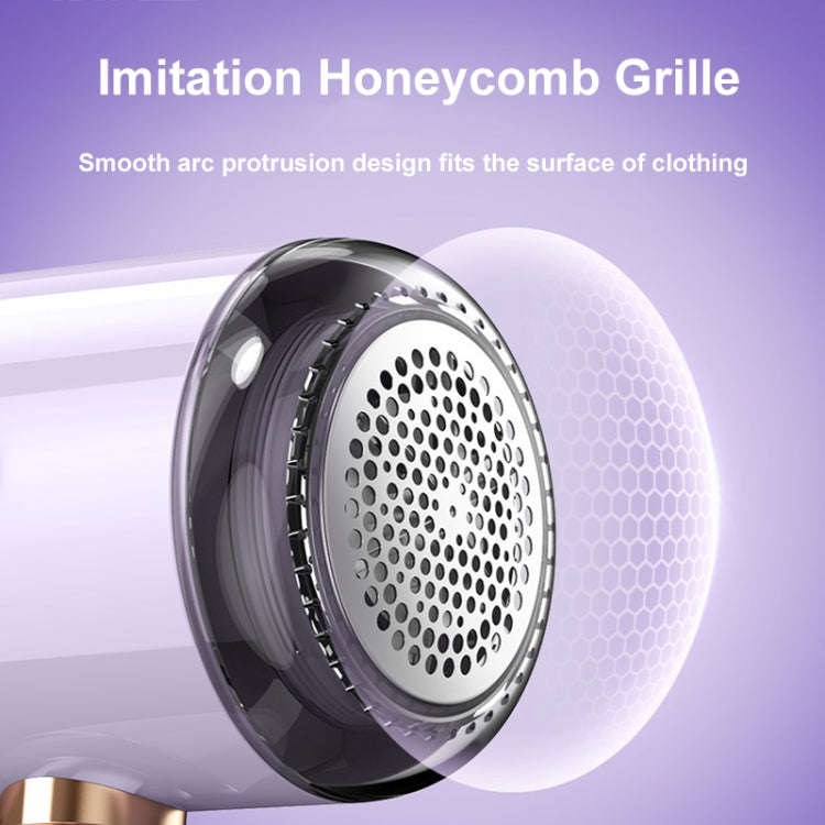 Electric Hair Ball Trimmer Household Hair Removal Ball Tool Shaver, Color: Charging-Beige