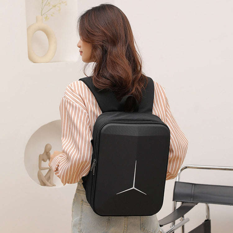 For DJI  Mini 4 PRO Backpack EVA Hard Shell Storage Bag(Black)