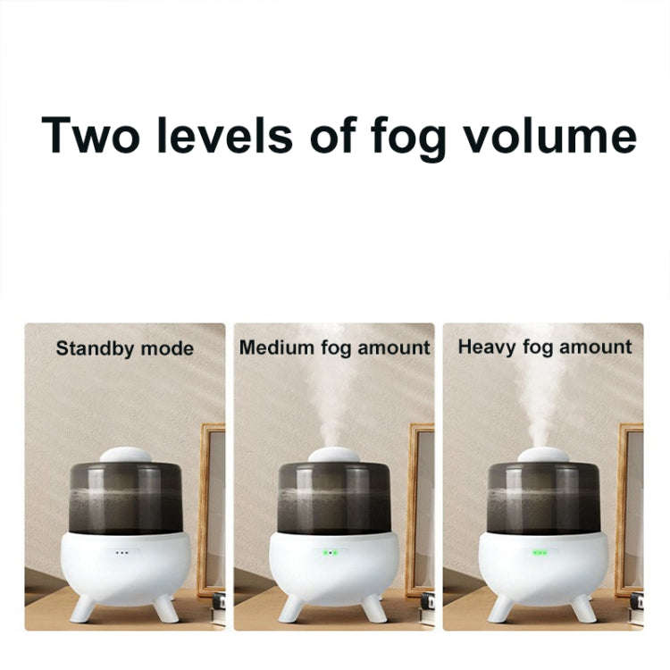 FS102 2L Ultrasonic Aromatherapy Colorful Night Light Desktop Humidifier, Spec: US Plug(White)