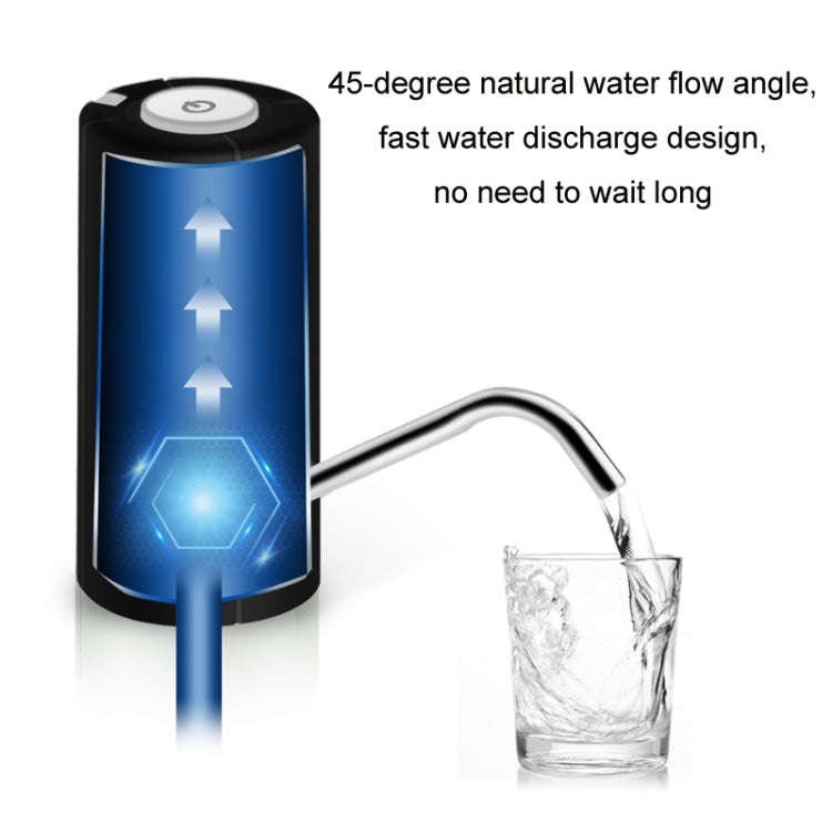 Bottled Water Dispenser Automatic Filling Electric Water Pump(Black)