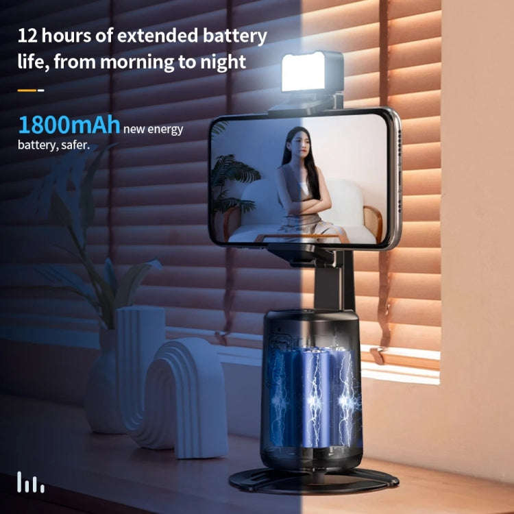 Pixel A200  Auto Tracking Gimbal Stabilizer 360 Degree Rotation Selfie Stick With Fill Light Set 2