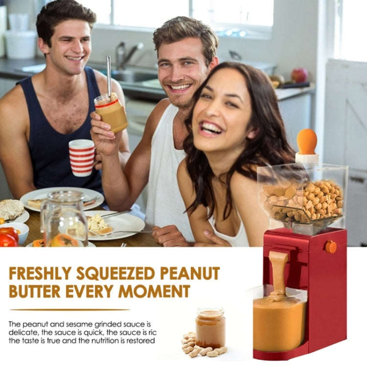 Household Electric Peanut Butter Machine Small Cooking Grinder(US Plug)