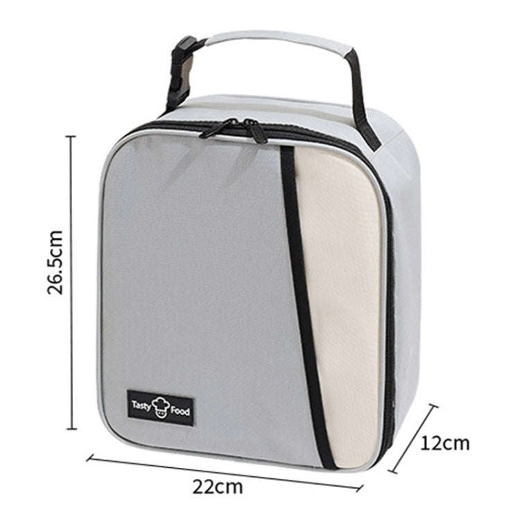Portable Outdoor Picnic Portable Fresh-keeping Lunch Bag(Pink)