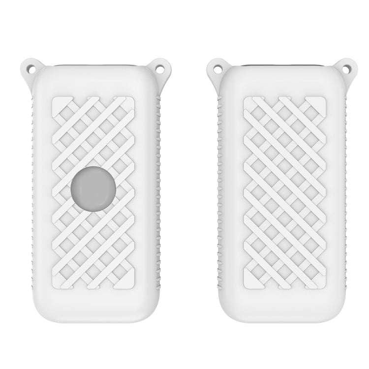 For Apple Vision Pro Battery Protective Case Silicone Cover(White)