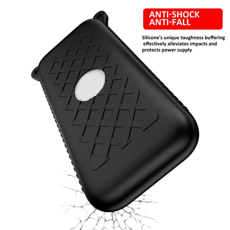 For Apple Vision Pro Battery Protective Case Silicone Cover(White)