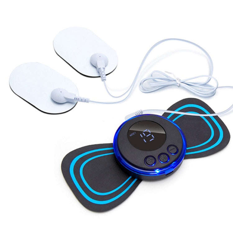 SC-195B Mini Cervical Massage Stickers EMS Pulse Meridian Therapy Instrument, Spec: 2-In-1 Upgrad...