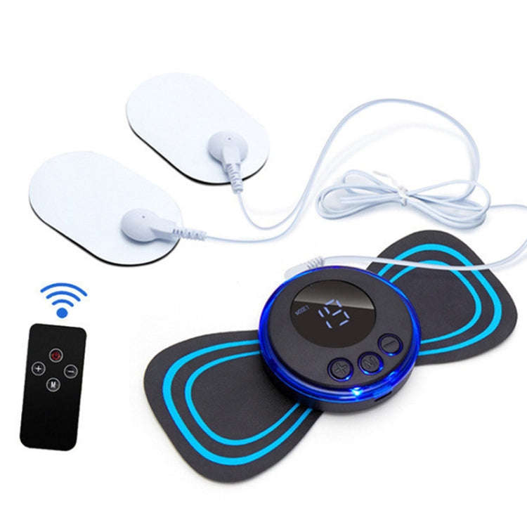 SC-195B Mini Cervical Massage Stickers EMS Pulse Meridian Therapy Instrument, Spec: 2-In-1 Remote...