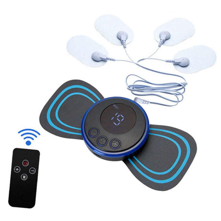 SC-195B Mini Cervical Massage Stickers EMS Pulse Meridian Therapy Instrument, Spec: 4-In-1 Remote...