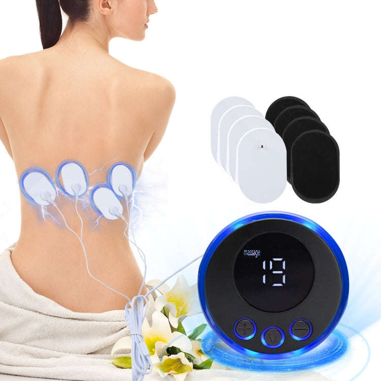 SC-195B Mini Cervical Massage Stickers EMS Pulse Meridian Therapy Instrument, Spec: 2-In-1 Upgrad...