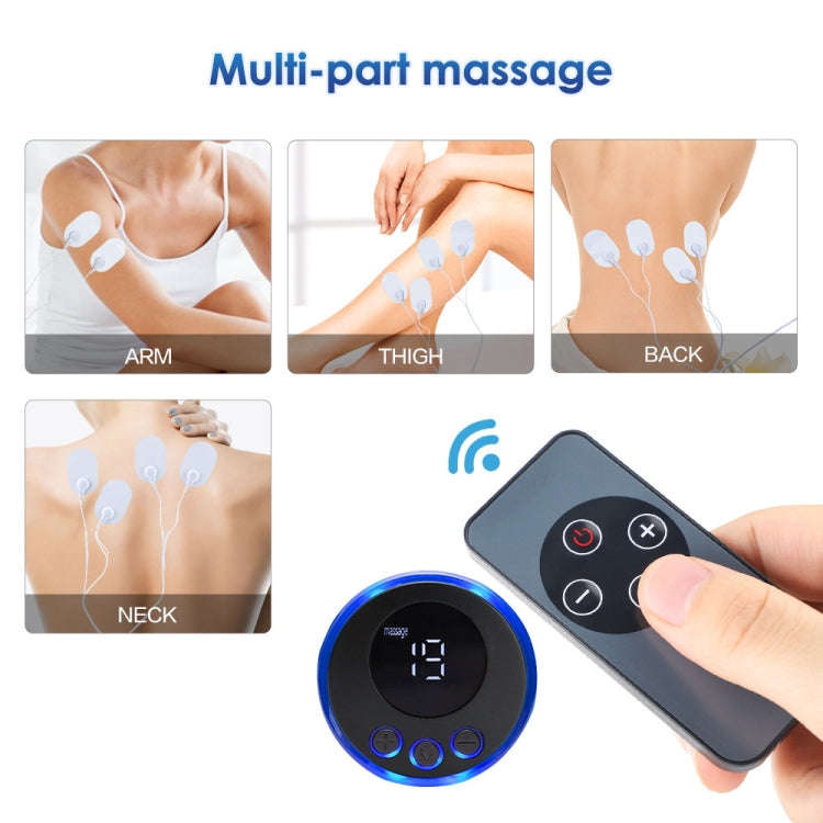 SC-195B Mini Cervical Massage Stickers EMS Pulse Meridian Therapy Instrument, Spec: 2-In-1 Upgrad...