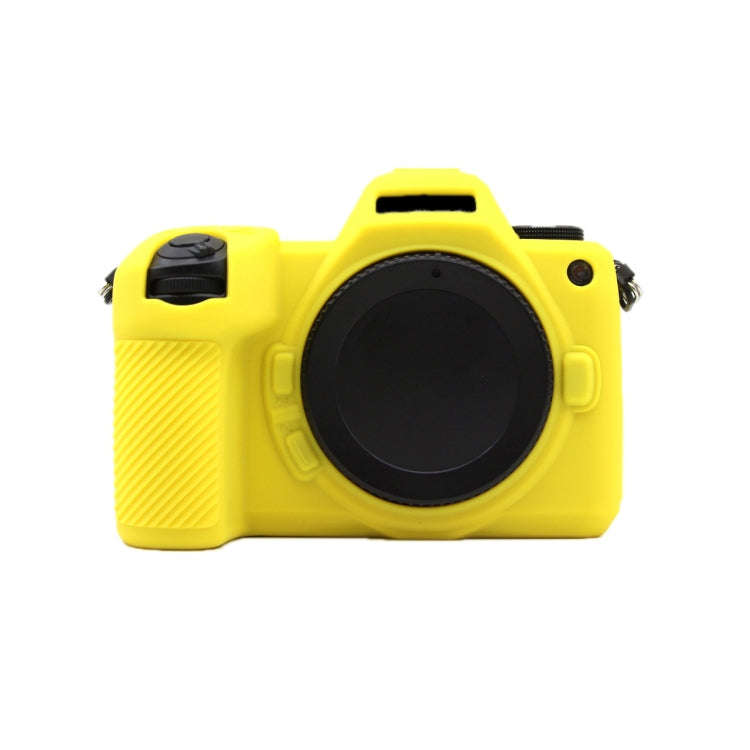 For Nikon Z6III Camera Protective Silicone Case, Color: Yellow
