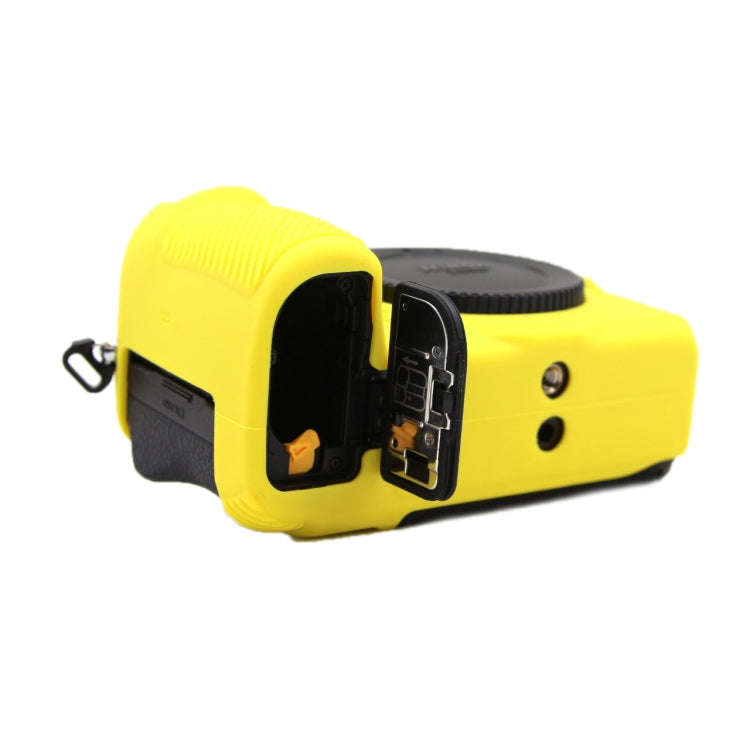 For Nikon Z6III Camera Protective Silicone Case, Color: Yellow