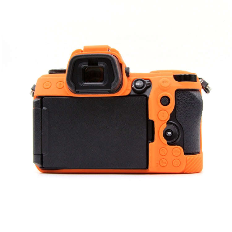 For Nikon Z6III Camera Protective Silicone Case, Color: Orange