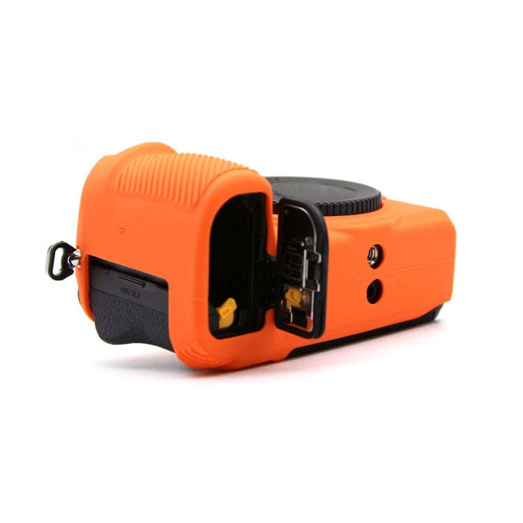 For Nikon Z6III Camera Protective Silicone Case, Color: Orange