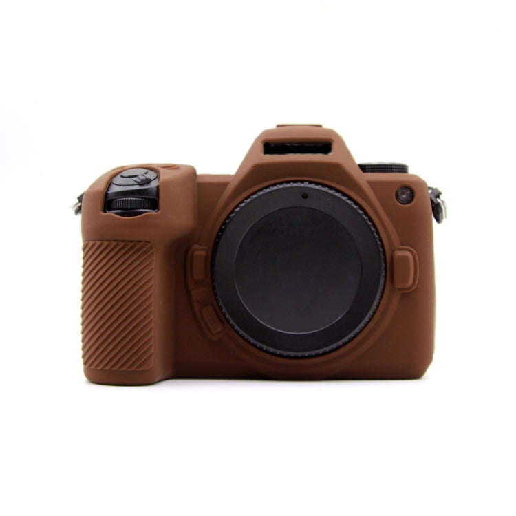 For Nikon Z6III Camera Protective Silicone Case, Color: Coffee