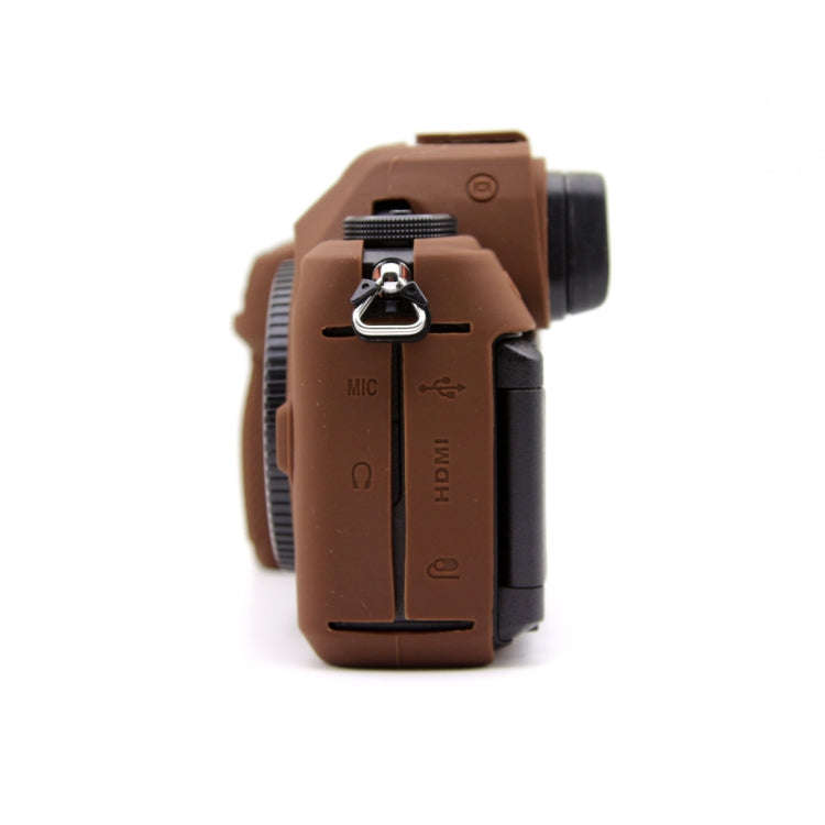 For Nikon Z6III Camera Protective Silicone Case, Color: Coffee