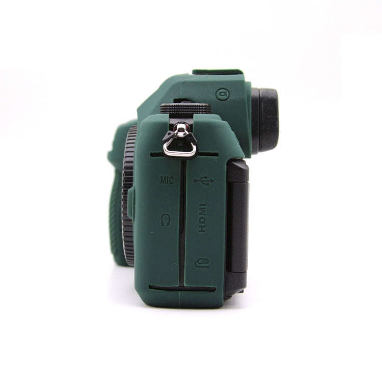 For Nikon Z6III Camera Protective Silicone Case, Color: Green