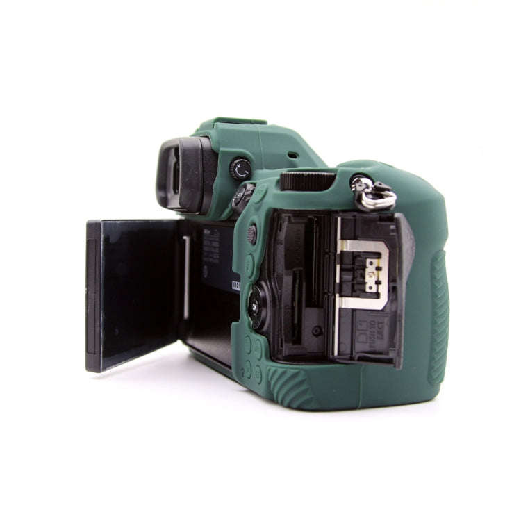 For Nikon Z6III Camera Protective Silicone Case, Color: Green