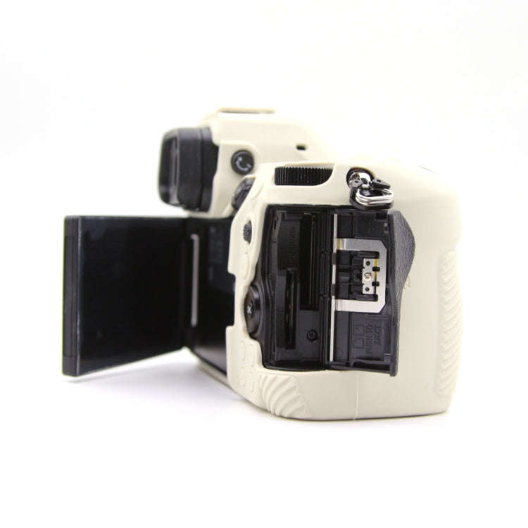 For Nikon Z6III Camera Protective Silicone Case, Color: Beige