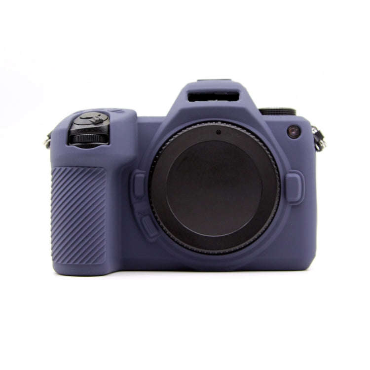 For Nikon Z6III Camera Protective Silicone Case, Color: Deep Blue