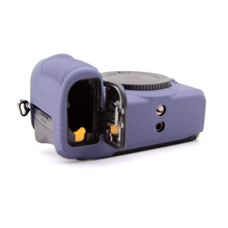 For Nikon Z6III Camera Protective Silicone Case, Color: Deep Blue