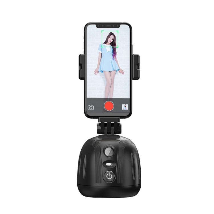 360 Degree Intelligent Follow Live Video Recording Desktop Stabilizer(White)
