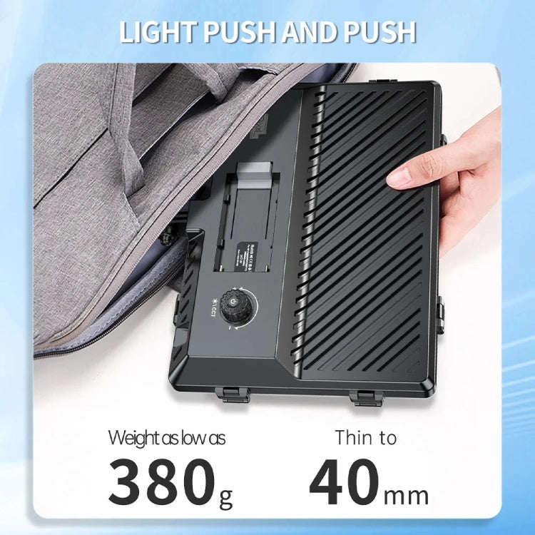 Pixel  P30 20W 2500-6500K 2400Lux Dual Color Temperature Photography Fill Light Standard Set
